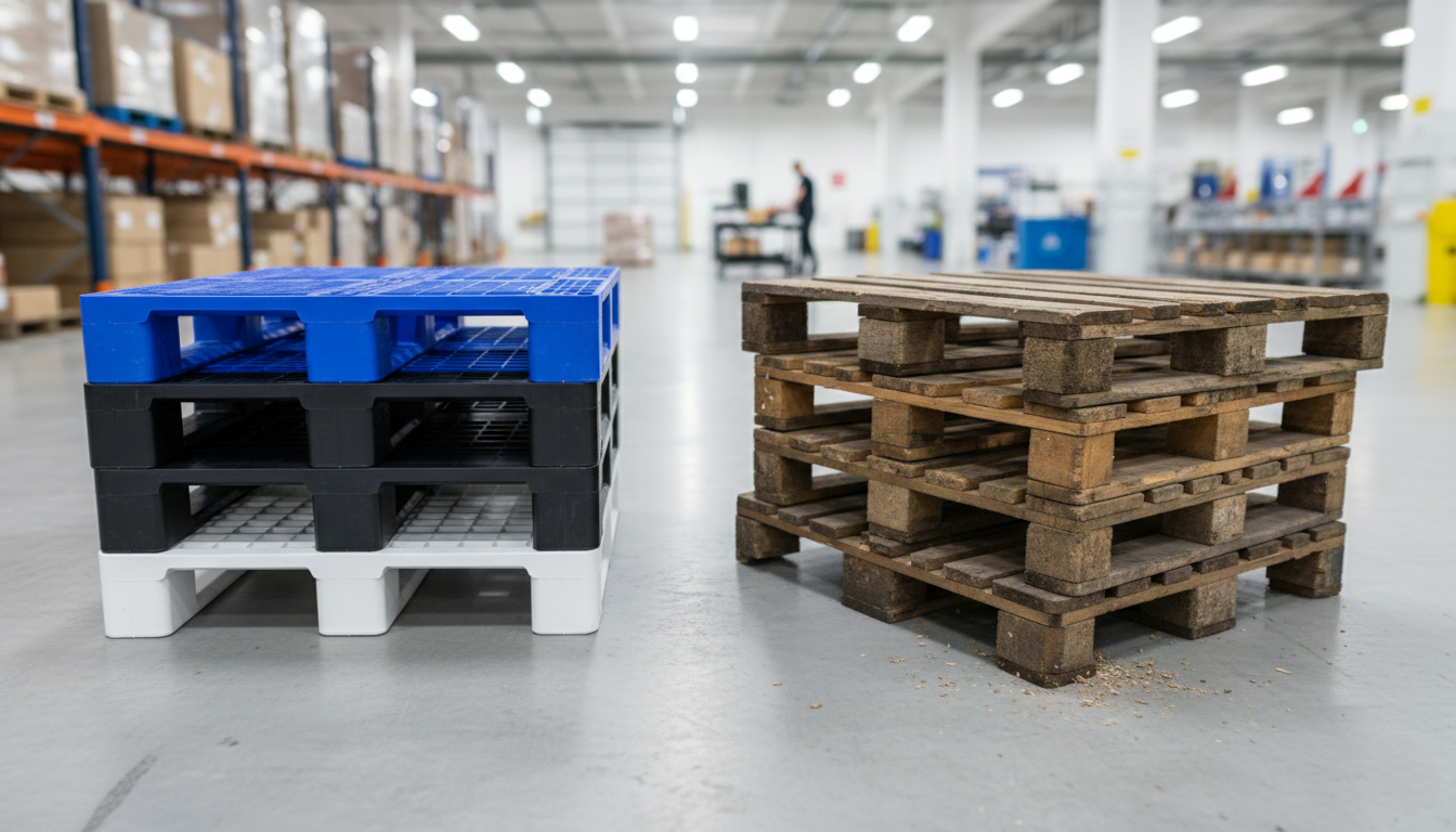 Comparing Plastic Pallets and Wooden Pallets: Which is Better for Your Needs